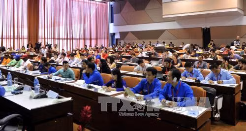 Vietnam attends world youth congress in Cuba ảnh 1
