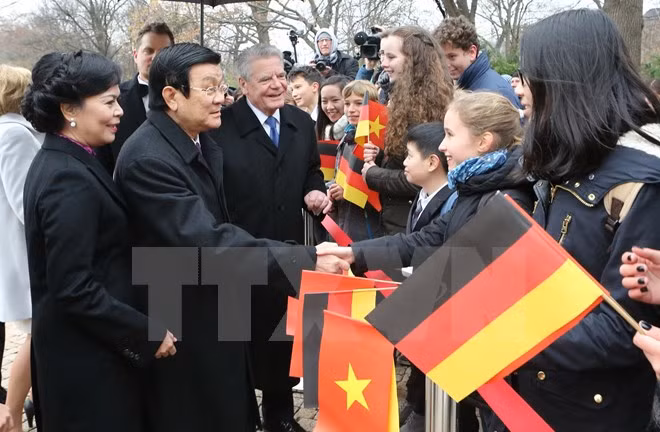 German press spotlights Vietnam President visit ảnh 1