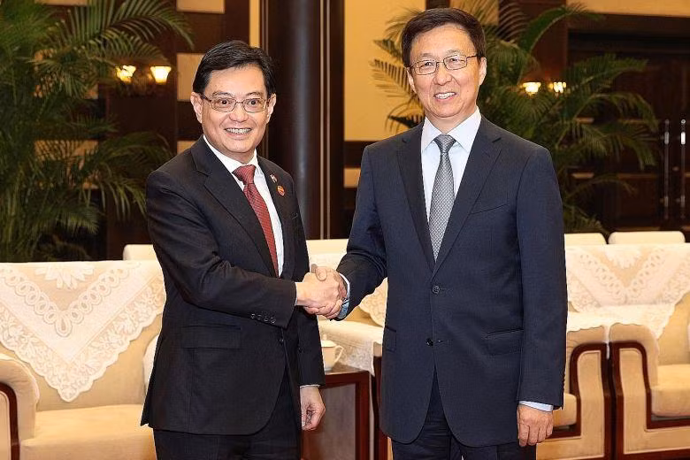 Singapore, China sign nine cooperation agreements, MoUs ảnh 1
