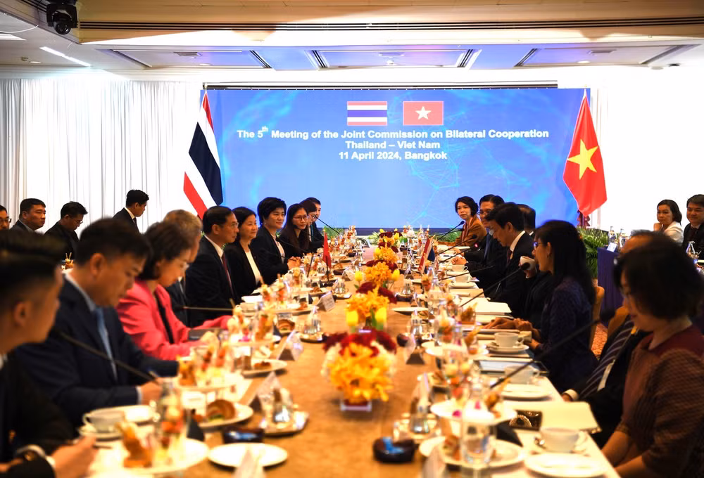Vietnamese FM pays official visit to Thailand ảnh 1