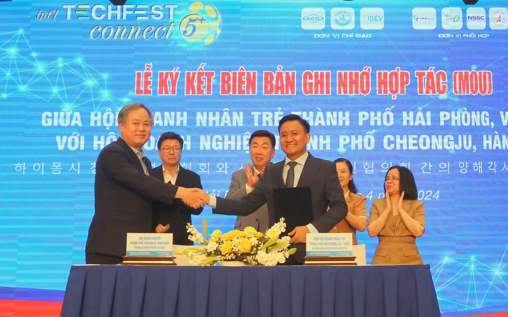 Networking event held for Vietnamese, Korean innovation firms ảnh 1