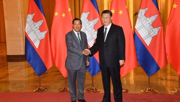 Chinese President pledges to encourage investment in Cambodia ảnh 1