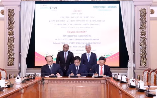 HCM City, Singapore cooperate in urban planning ảnh 1