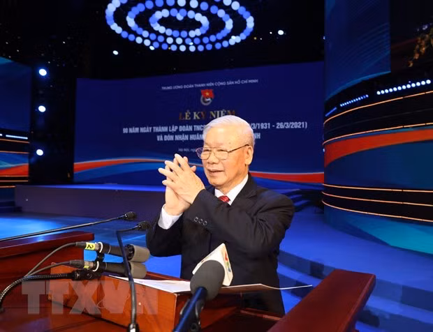 Top leader emphasises youth’s role in national development ảnh 1