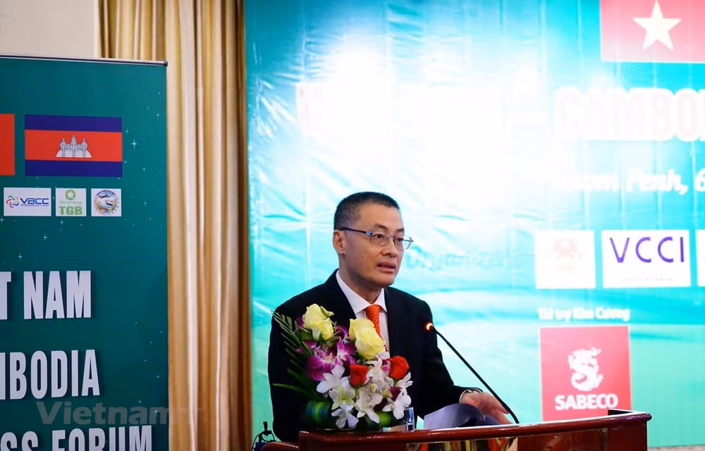 Vietnam – Cambodia business cooperation forum to boost trade ảnh 1
