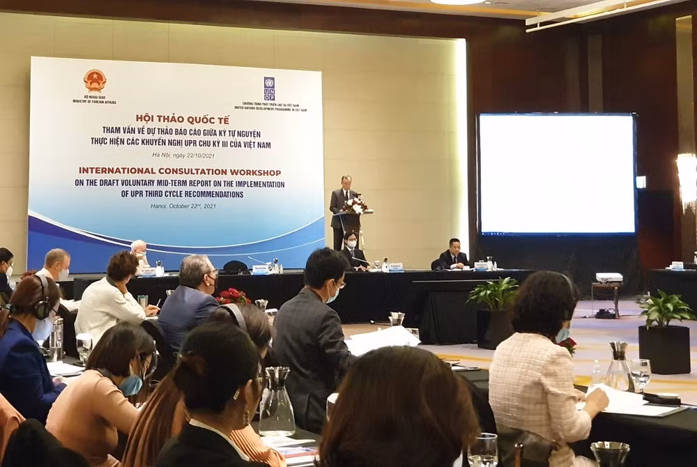 Vietnam working hard to promote human rights ảnh 1