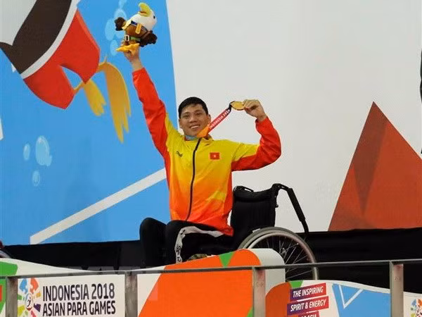 Vietnam bags seven medals on fourth day of 2018 Asian Para Games ảnh 1