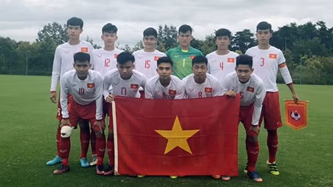 Vietnam’s U17 team ranks 4th in Jenesys football tournament ảnh 1