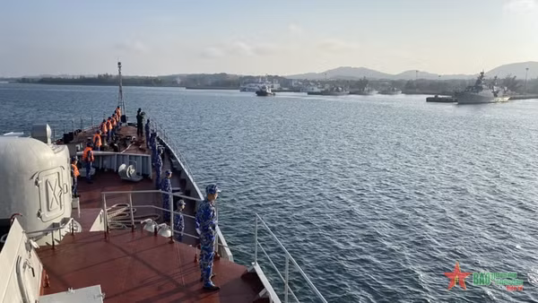 Vietnam’s frigate completes MILAN 2022 sea phase ảnh 1