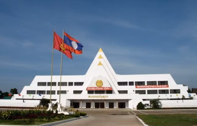 Construction of Lao NA House begins in Vientiane ảnh 1