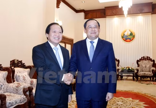 Vietnam-Laos information-communications cooperation applauded ảnh 1