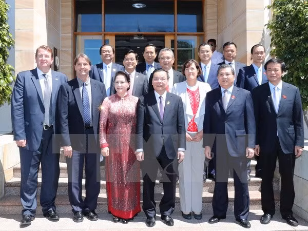 NA Chairwoman seeks stronger education, sci-tech ties with Australia ảnh 1