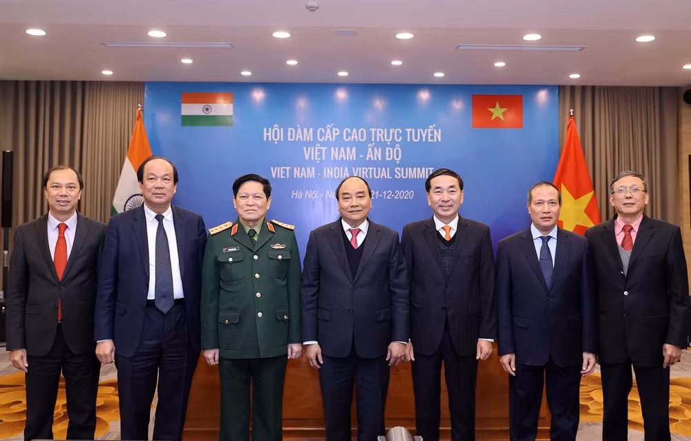 Vietnamese, Indian PMs co-chair virtual summit ảnh 1