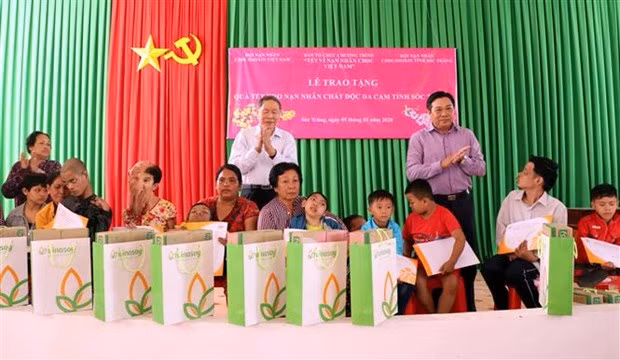 Over 1.5 trillion VND raised for Agent Orange victims in last five years ảnh 1