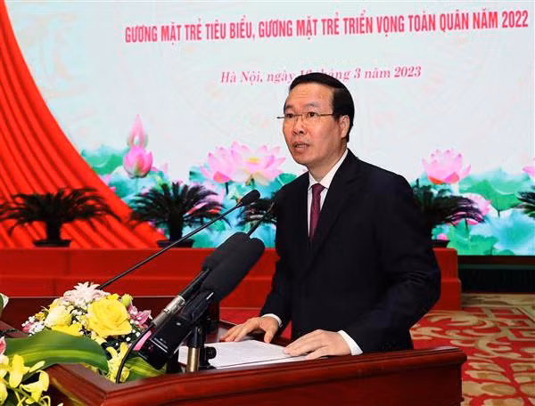 State President asks military youth to strive for better performance ảnh 3