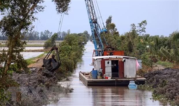 Project launched in Hau Giang to improve adaptation to climate change ảnh 1