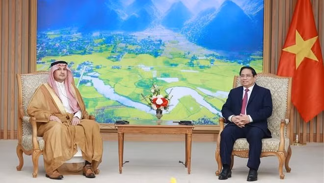 PM Pham Minh Chinh receives Saudi Arabian ambassador ảnh 1