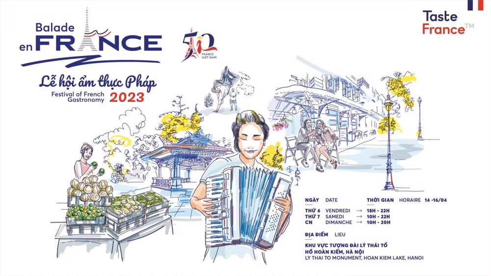 Largest French cuisine festival in Vietnam comes to Hanoi in April ảnh 1 Largest French cuisine festival in Vietnam comes to Hanoi in April ảnh 1