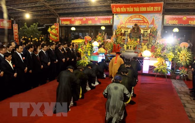 Tran Temple Festival opens in Thai Binh ảnh 1