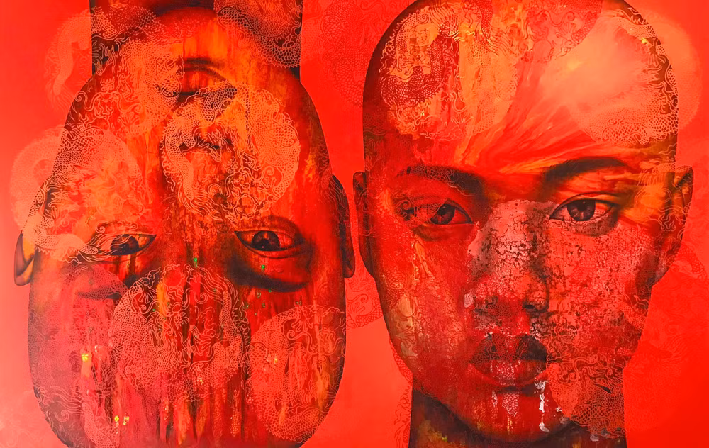Thai artist’s paintings introduced in Hanoi ảnh 1