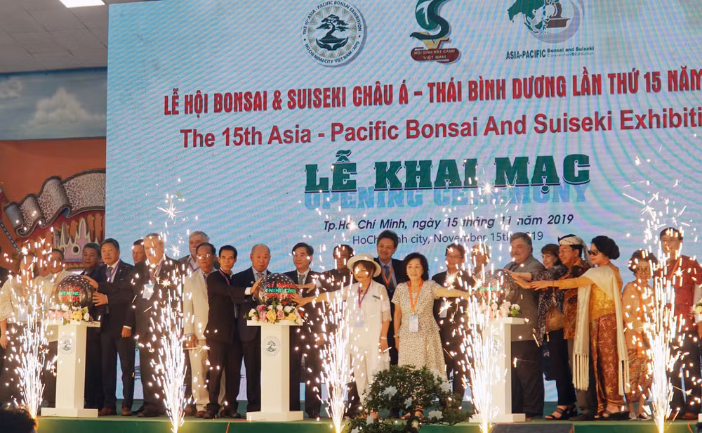 15th Asia-Pacific Bonsai & Suiseki Exhibition opens in HCM City ảnh 1