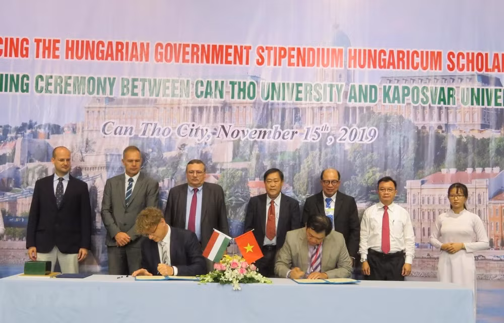 Can Tho University promotes education partnership with Hungary ảnh 1