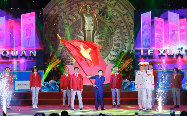 Athletes sent off for SEA Games ảnh 1