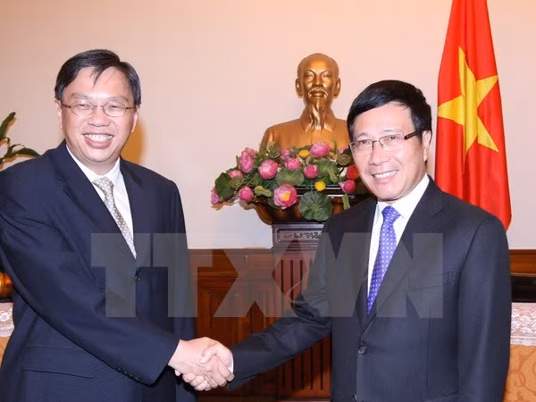 Vietnam, Singapore convene ninth political consultation ảnh 1