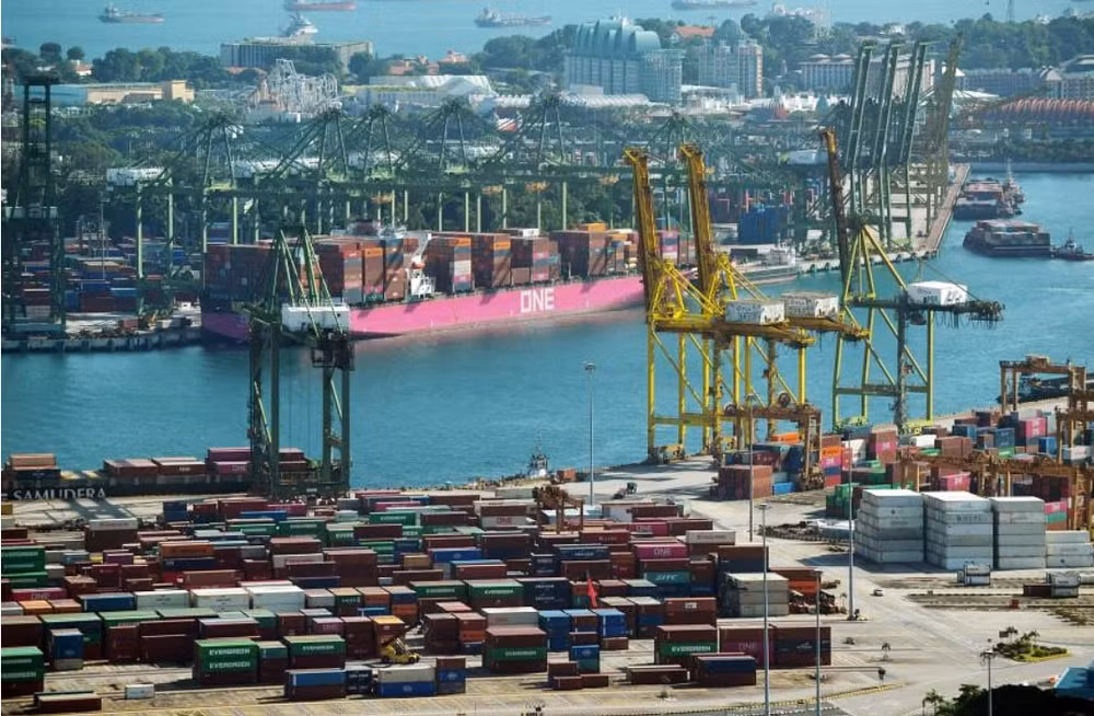 Singapore posts worst export drop in a decade ảnh 1
