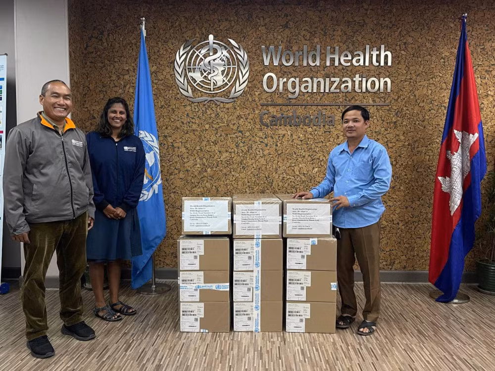 WHO donates 3,000 doses of Tamiflu to Cambodia ảnh 1