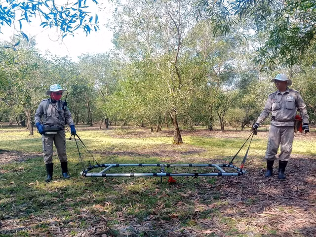 Nearly 300 war-time explosives found in Quang Tri ảnh 1