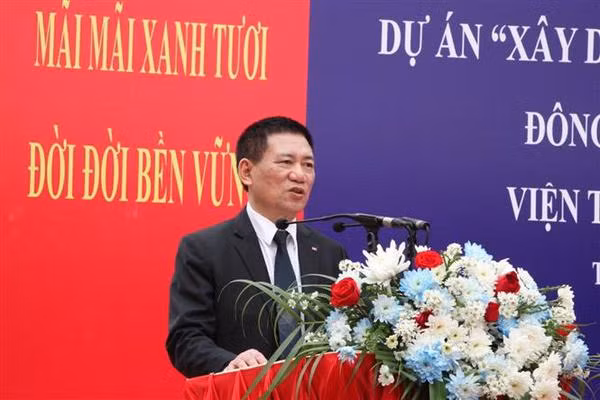 Vietnamese-funded Academy of Economics and Finance inaugurated in Laos ảnh 2