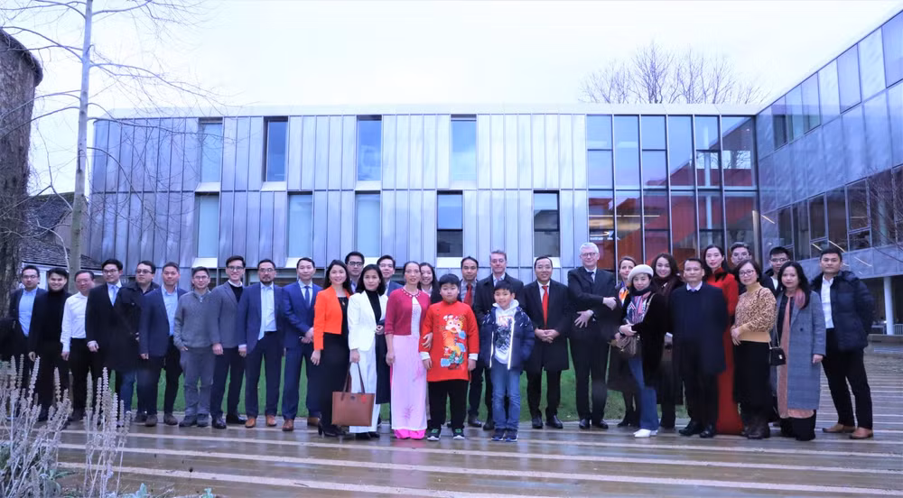 Vietnamese in UK, Singapore celebrate Tet ảnh 1