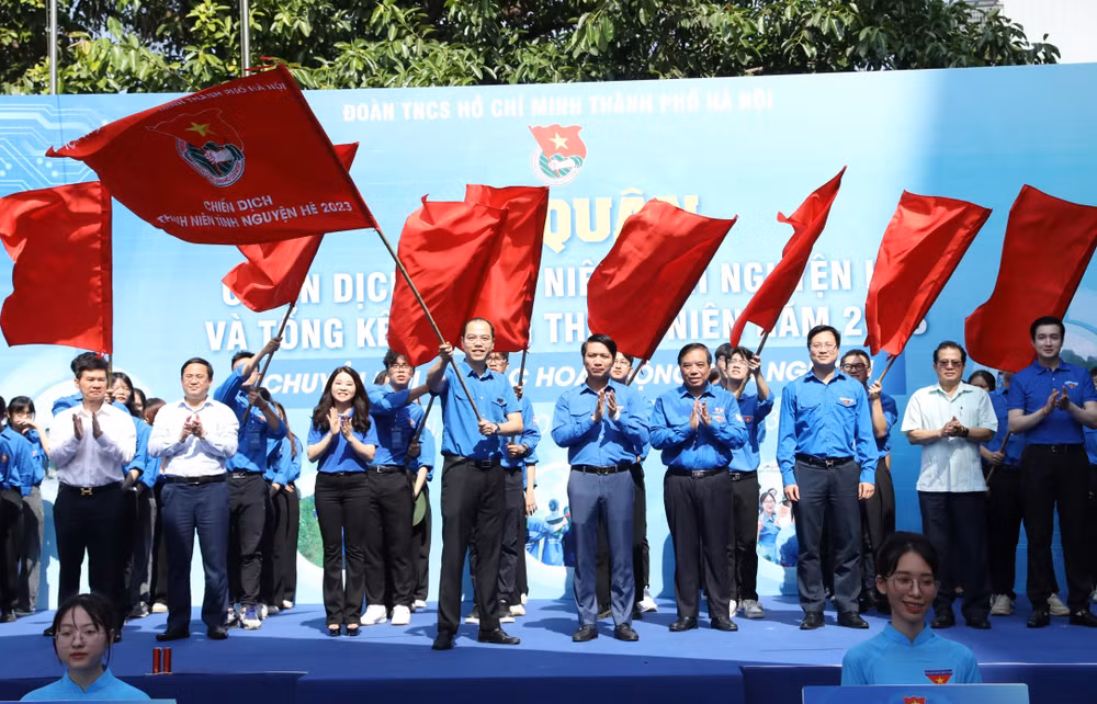 Hanoi youths apply digital transformation in volunteer activities ảnh 1