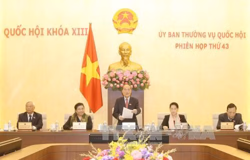 NA Standing Committee’s 43rd session winds up ảnh 1