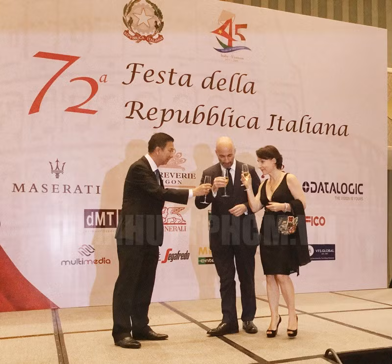 Italy’s 72nd National Day marked in HCM City ảnh 1