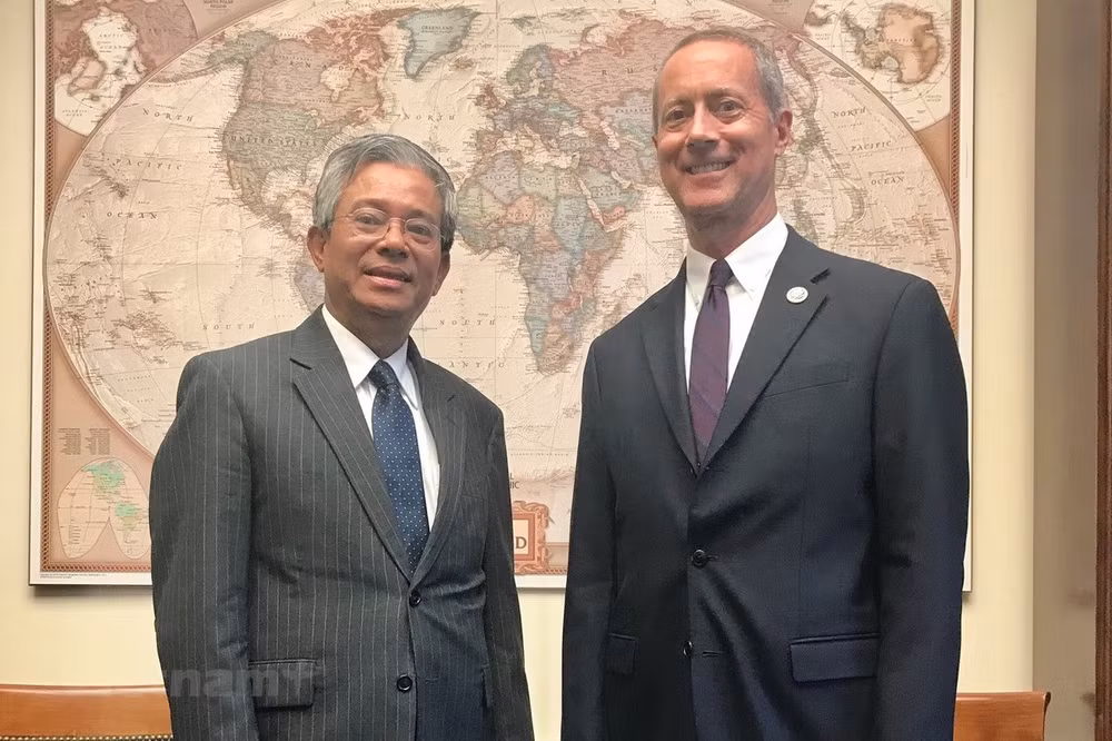 Vietnam, US seek stronger parliamentary ties ảnh 1