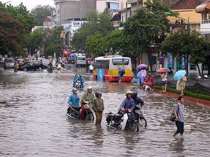 Underground anti-flood pool proposed in Hanoi ảnh 1