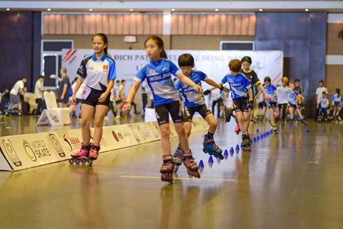 Ba Ria – Vung Tau: SE Asia freestyle skating champs kicks off ảnh 1