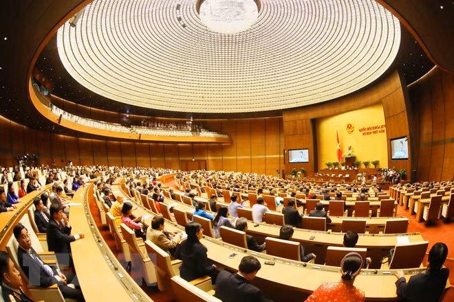 National Assembly’s 5th session shifts from presentation to debate ảnh 1 National Assembly’s 5th session shifts from presentation to debate ảnh 1