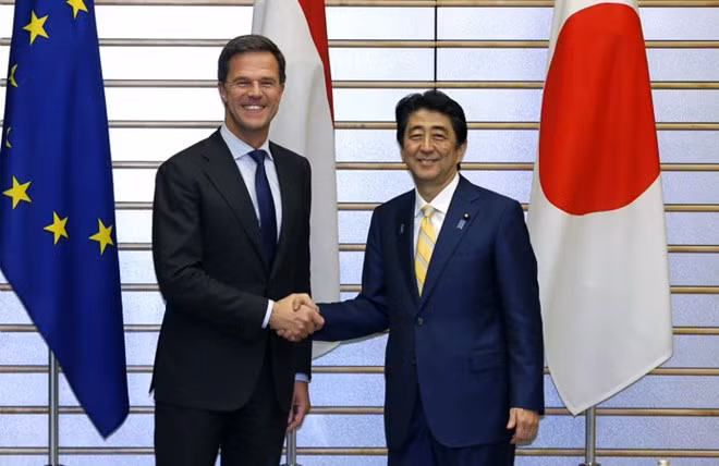 Japan, Netherlands share concern over East Sea tensions ảnh 1 Japan, Netherlands share concern over East Sea tensions ảnh 1
