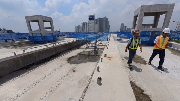 HCM City’s first metro tunnel to be completed by end of October ảnh 1