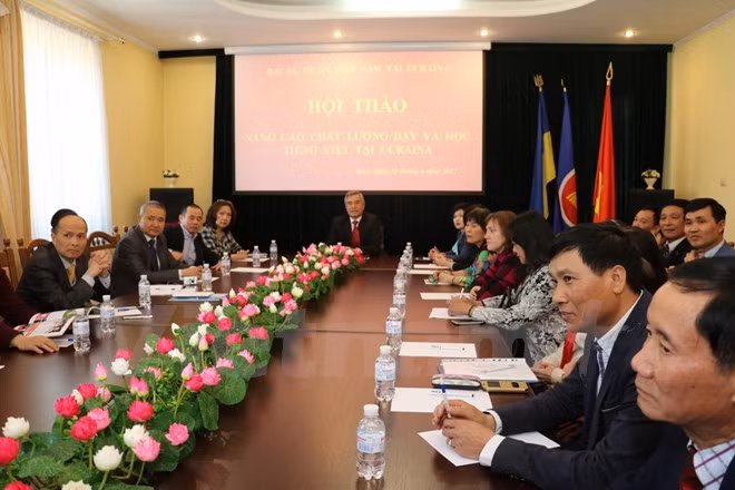 Workshop seeks to improve Vietnamese language teaching in Ukraine ảnh 1