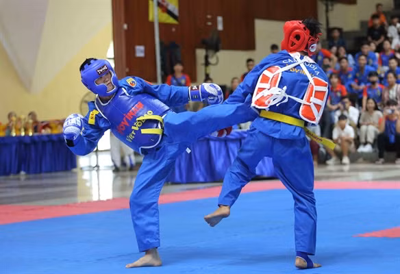 Vovinam with mission to popularise Vietnamese martial arts at SEA Games ảnh 1 Vovinam with mission to popularise Vietnamese martial arts at SEA Games ảnh 1