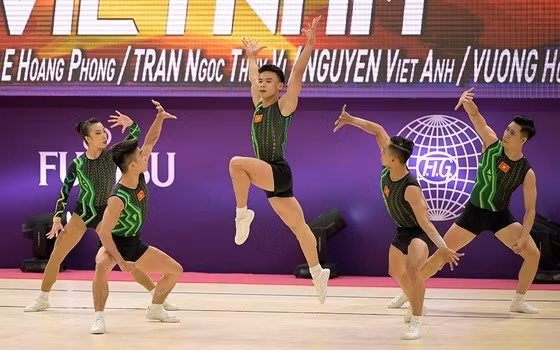 Aerobic Vietnam gain momentum ahead of SEA Games 32 ảnh 1