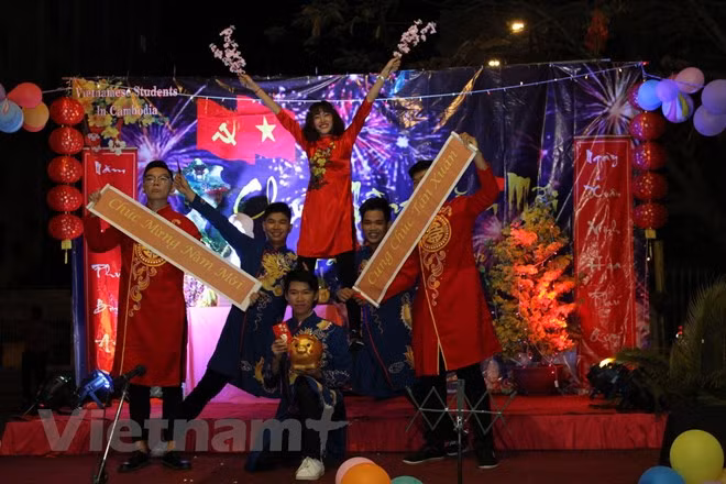 Overseas Vietnamese in Cambodia, RoK welcome Tet ảnh 1
