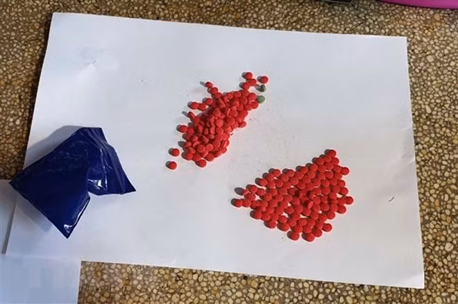 Death penalty handed to two heroin transporters ảnh 1