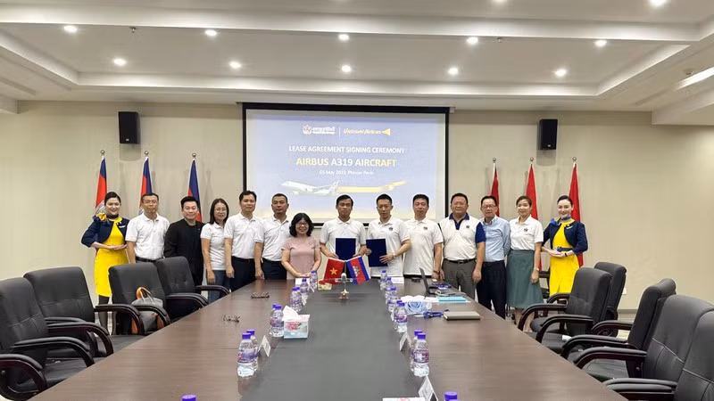 Vietravel Airlines signs aircraft lease agreement with Cambodia Airways ảnh 1 Vietravel Airlines signs aircraft lease agreement with Cambodia Airways ảnh 1