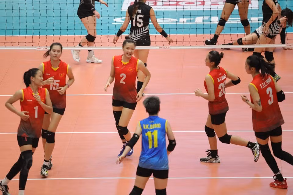 Vietnam advance to Asian Women’s U23 Volleyball quarter-finals ảnh 1