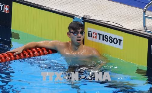 Vietnamese swimmer wins ticket to 2020 Olympic Games ảnh 1